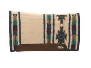 TK35-9344-32x34-Eldarado Saddle Pad Flex Contour Wool Blend