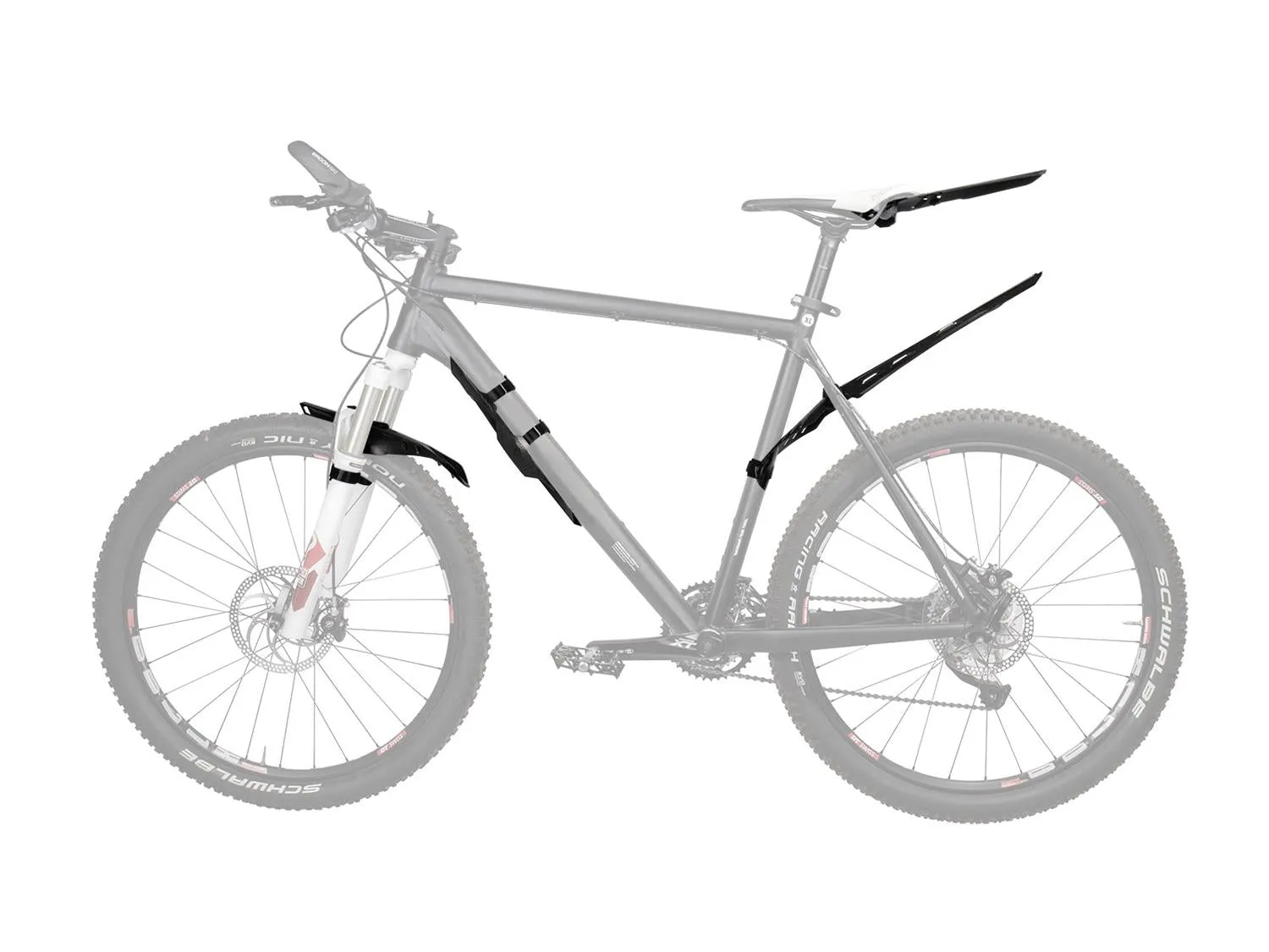 Topeak Fender D-Flash 3M Reflective Fork/Seat Stay Mount