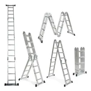 Total Multi-Purpose Aluminum Ladder 4x4 - THLAD04441