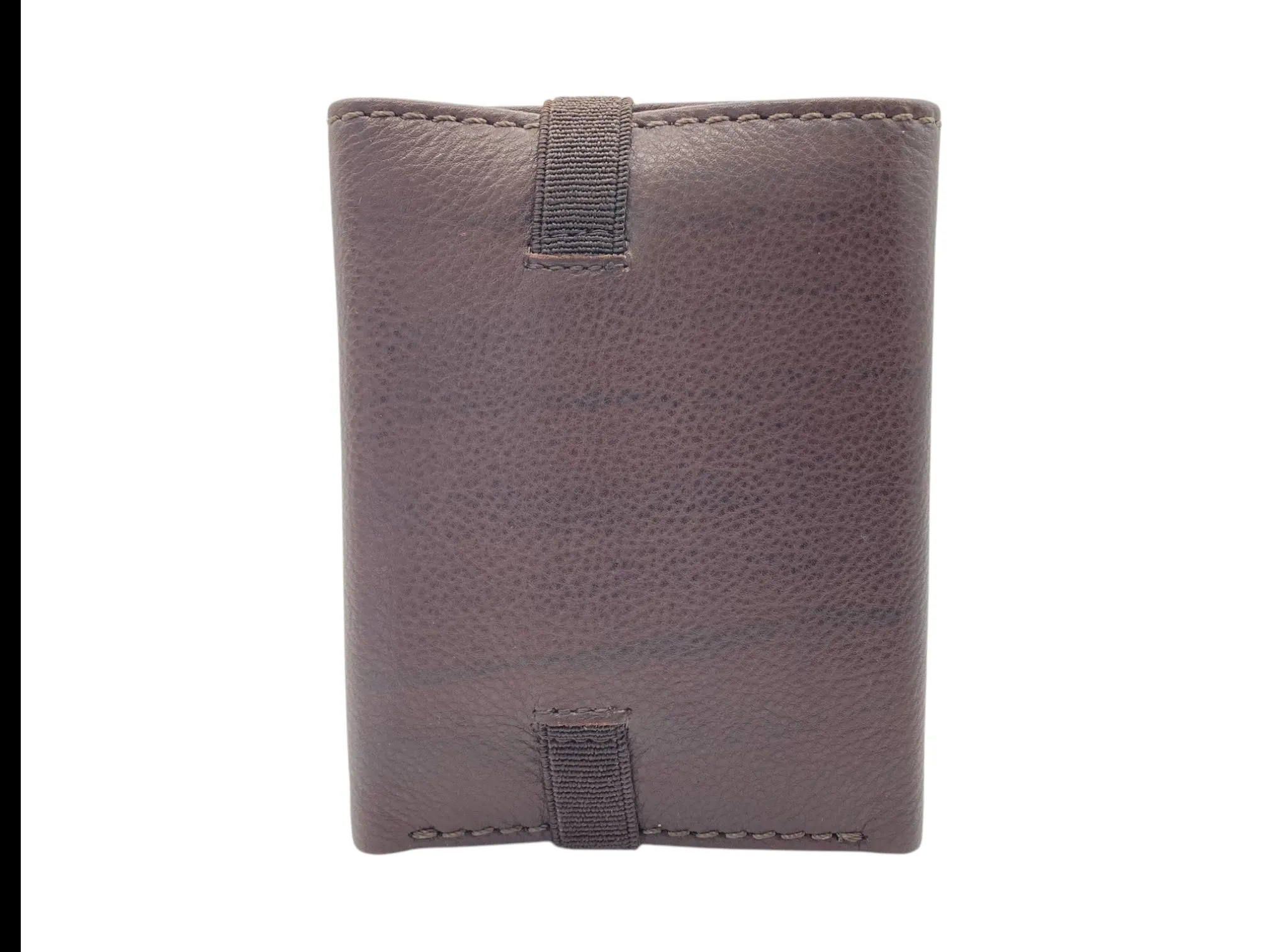 Trifold Wallet RFID Slim Wallets 10 Card Double Stitch # 1508 [Elastic]