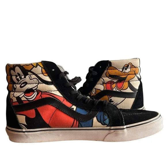 VANS Disney x Sk8-Hi Mickey and Friends Size 11