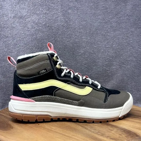 Vans UltraRange Exo Hi MTE Canteen Black Marshmallow Sneaker Shoes Men's Size 8