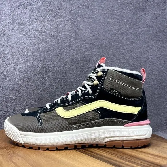 Vans UltraRange Exo Hi MTE Canteen Black Marshmallow Sneaker Shoes Men's Size 8