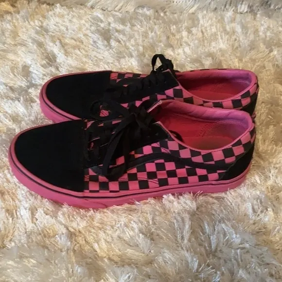Vans Unisex Old Skool Chex Skate Shoe Sneaker size 11.5