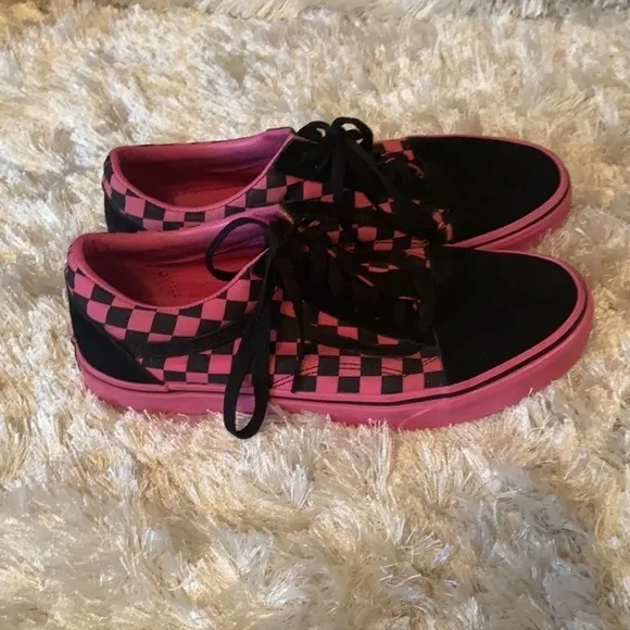 Vans Unisex Old Skool Chex Skate Shoe Sneaker size 11.5