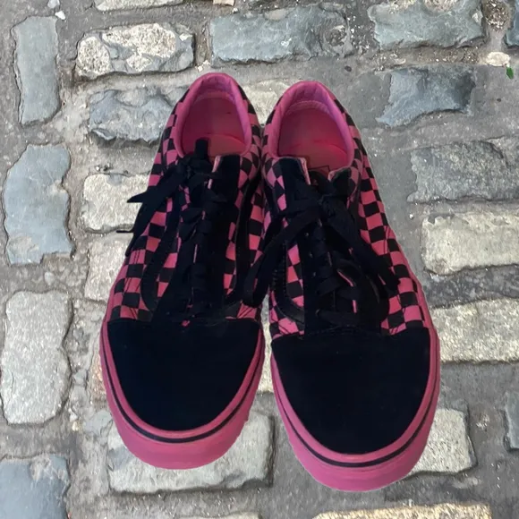 Vans Unisex Old Skool Chex Skate Shoe Sneaker size 11.5