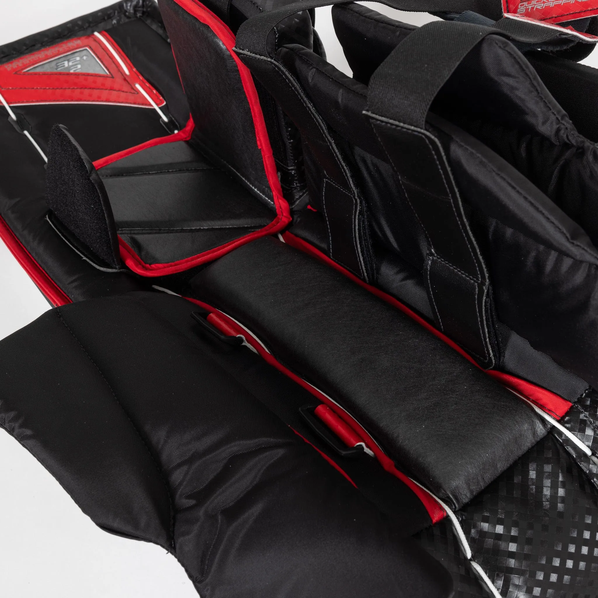 Vaughn Velocity V10 Pro Carbon Senior Goalie Leg Pads - Iceberg Graphic
