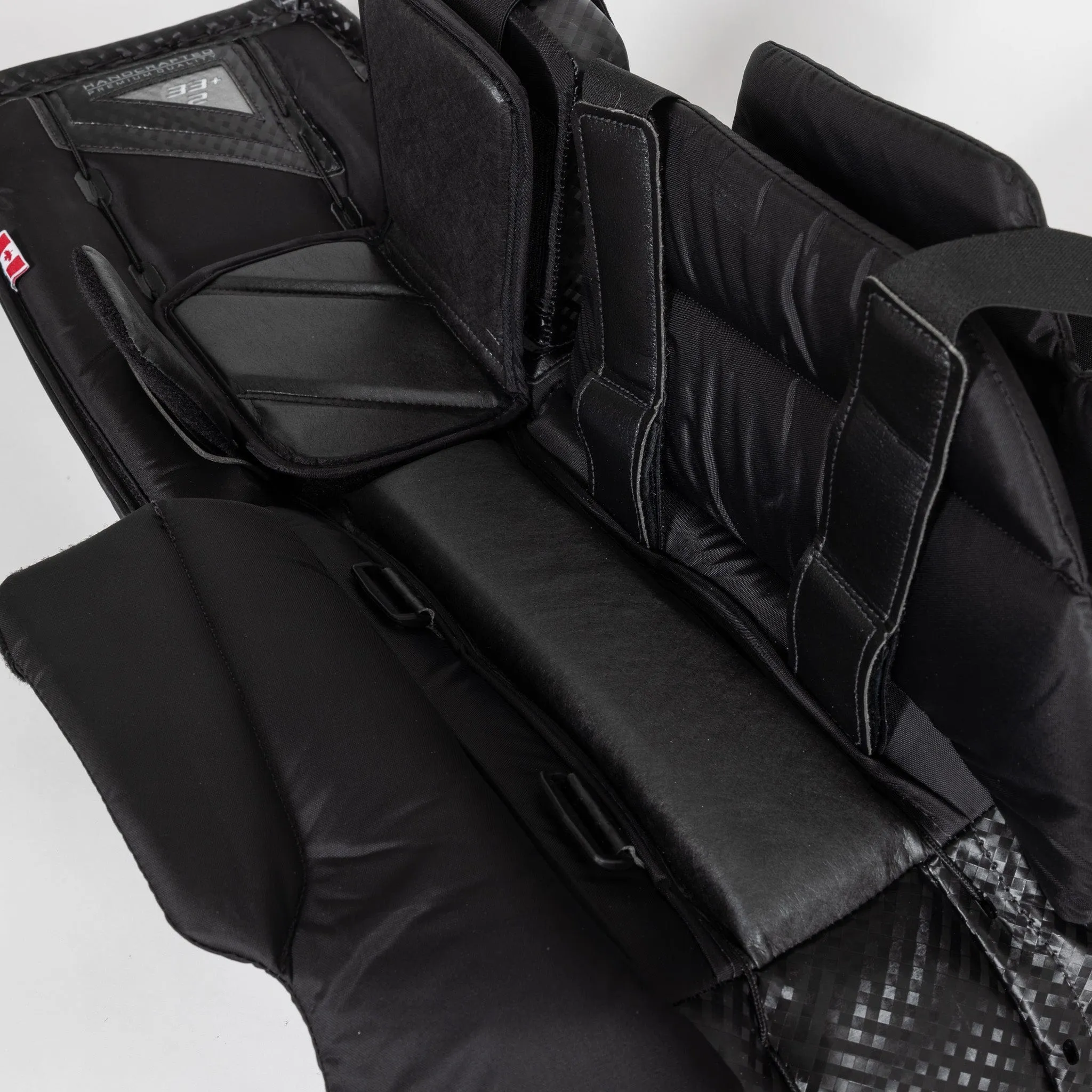 Vaughn Velocity V10 Pro Carbon Senior Goalie Leg Pads - Pulse Graphic