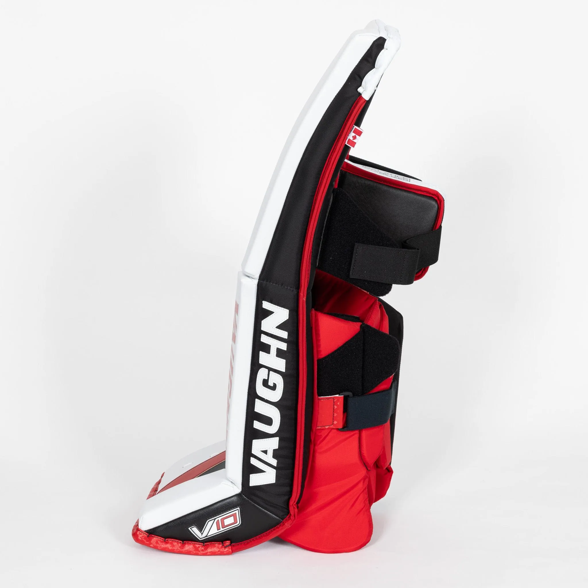Vaughn Velocity V10 Pro Carbon Senior Goalie Leg Pads - Swirl Graphic