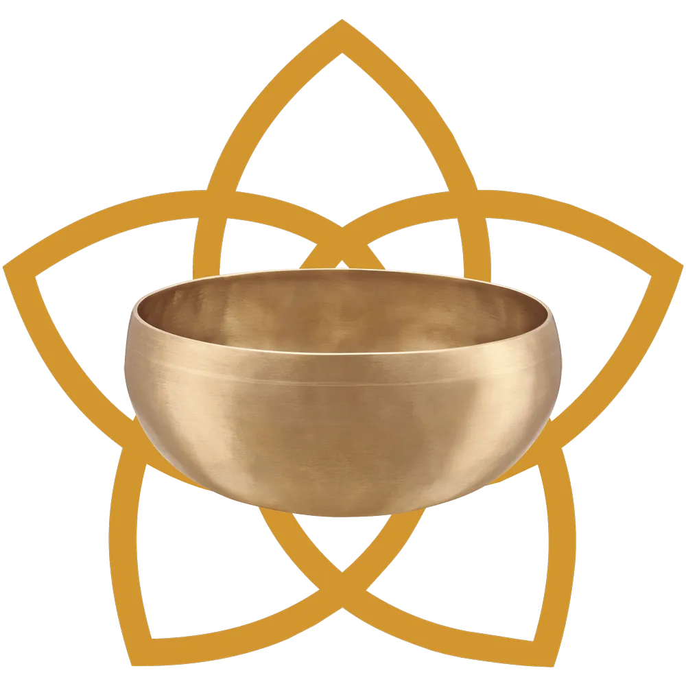 Venus Flower Synthesis Singing Bowl 7.6" / 1060g