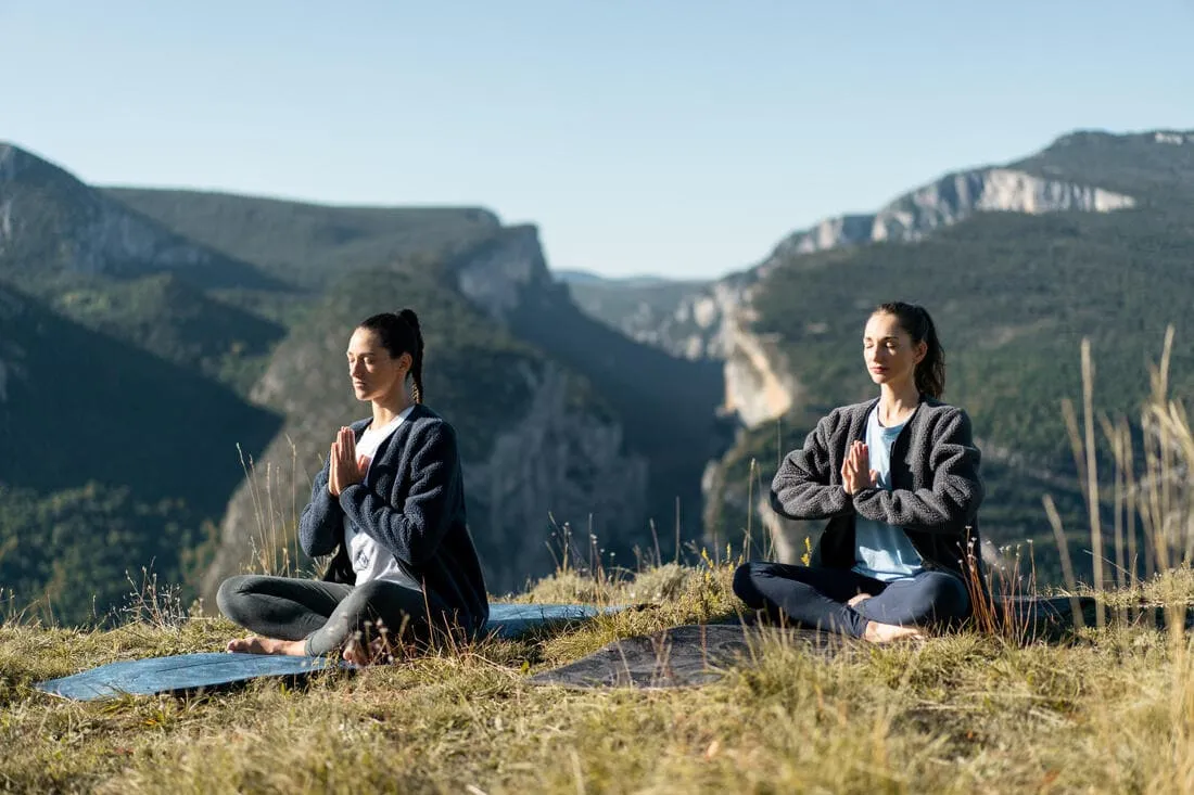 VESTE F SHERPA YOGA