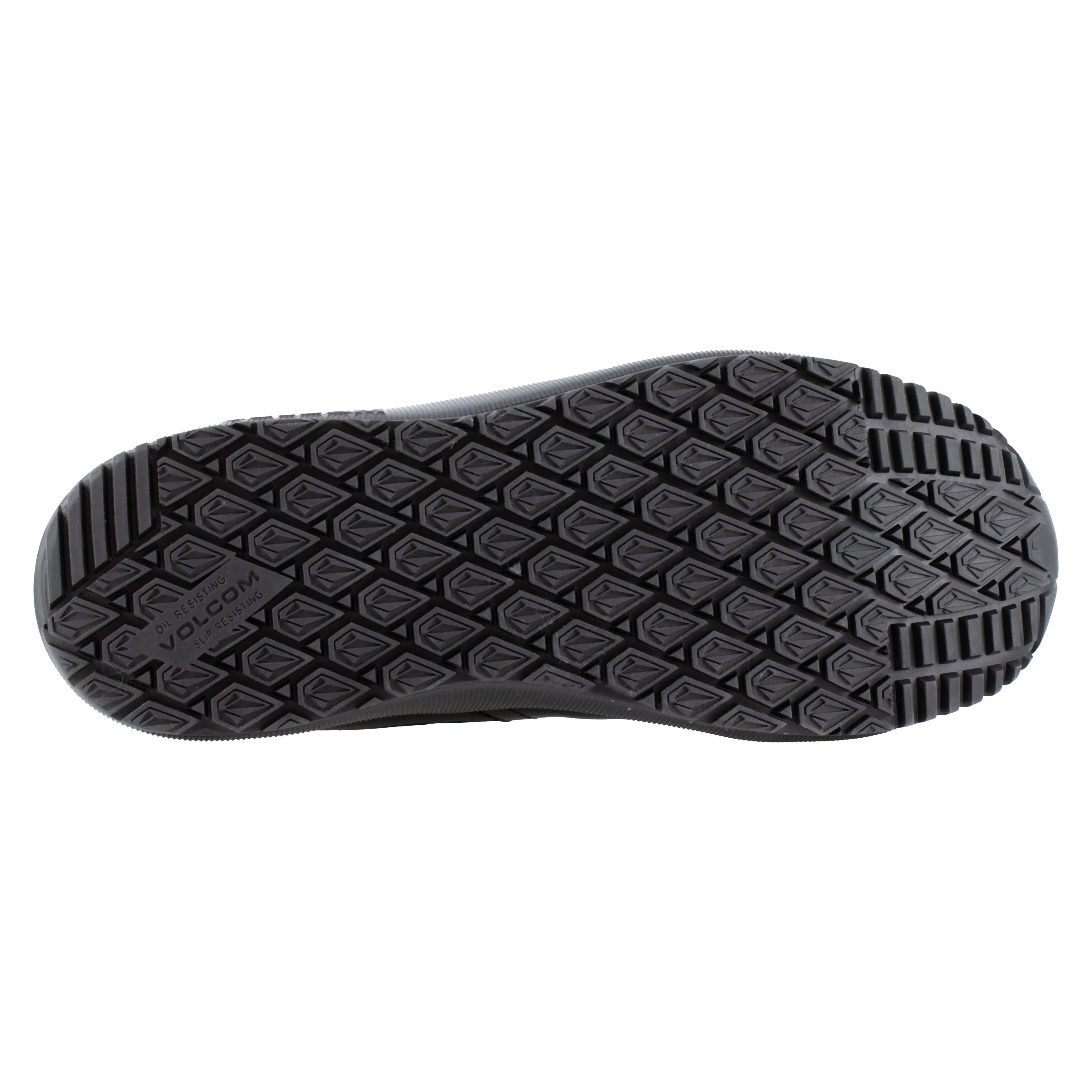 Volcom Men's Street Shield Comp Toe Slip On Station Duty Boot - Black - VM30706
