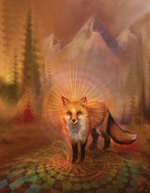Wise Fox - Magnet