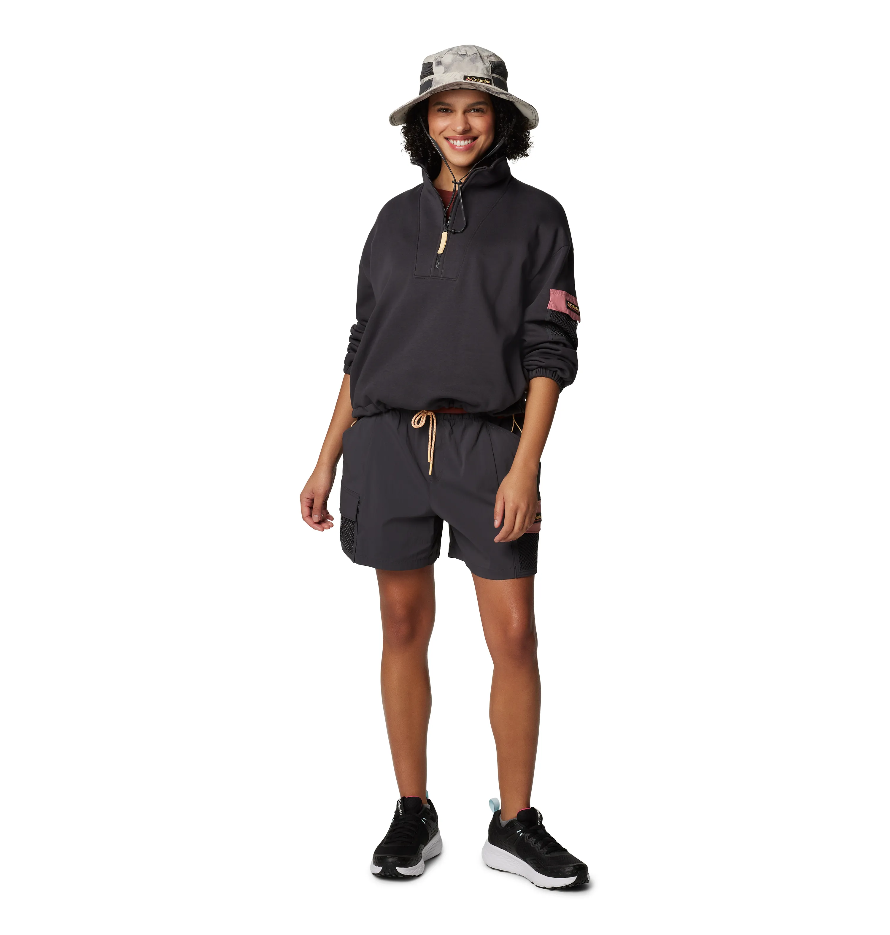 WOMEN'S PAINTED PEAKCROPPED FLEECE
