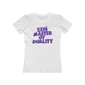 Womens Zen Master of Duality Yoga Shirt - Mens Yoga Clothing - Zen Meditation T-Shirts