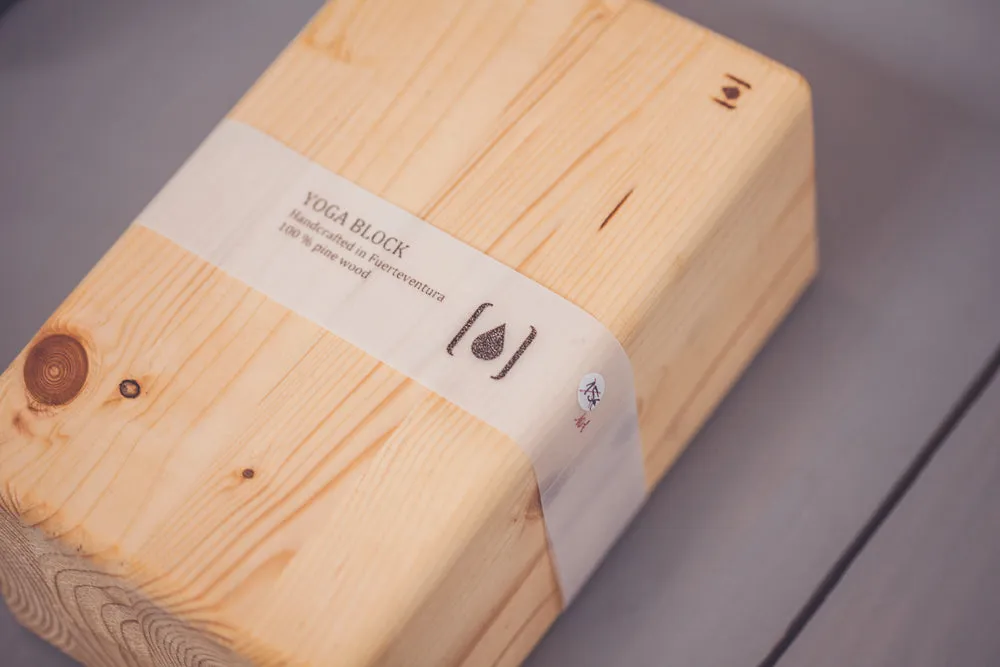 WOODEN YOGA BLOCK