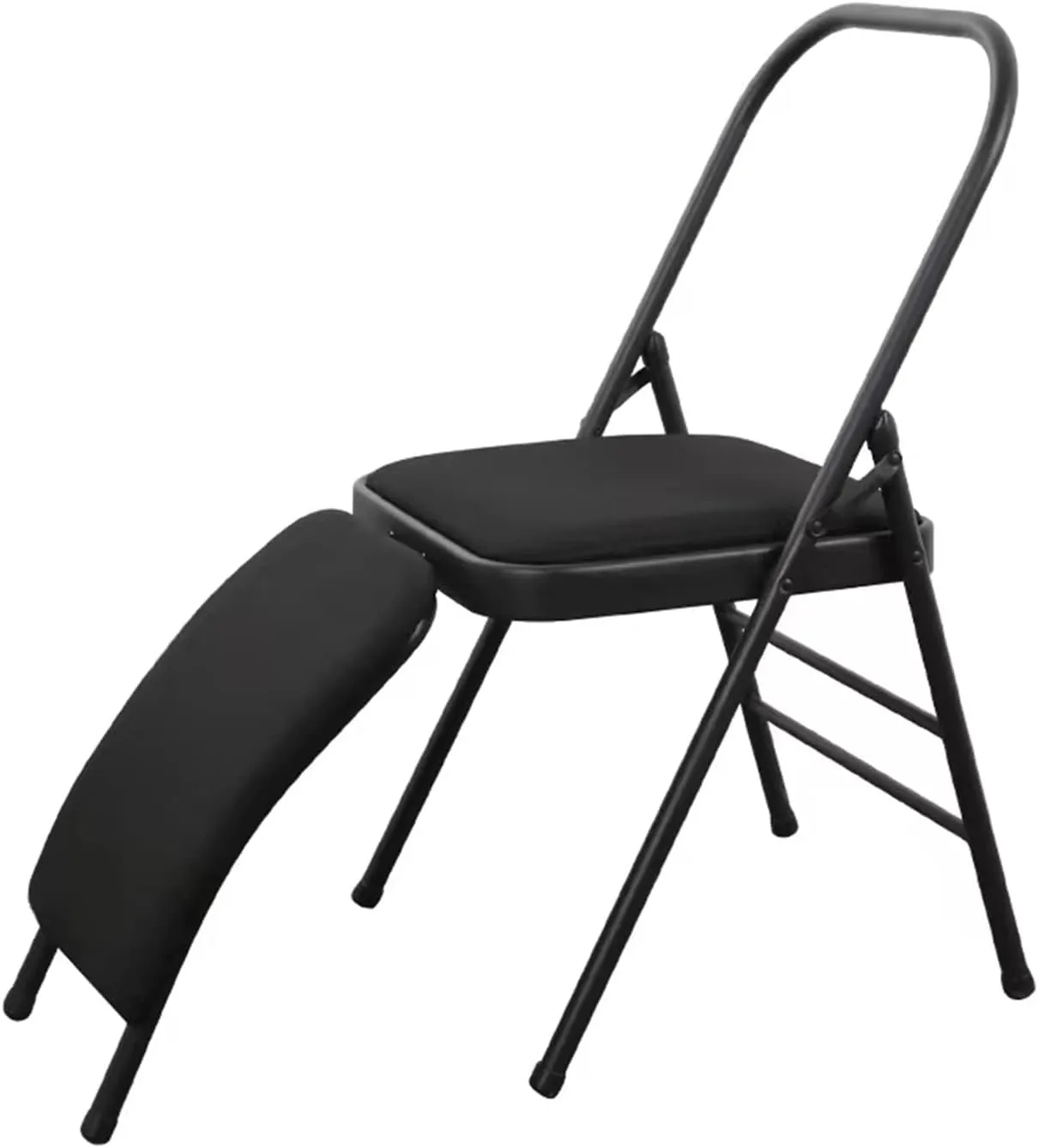 Yoga Auxiliary Chair with Detachable Lumbar Back Support