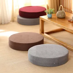 Yoga Cushion for Meditation Removable and Washable Meditation Pillow Yoga Meditation Cushion Japanese Tatami Mat