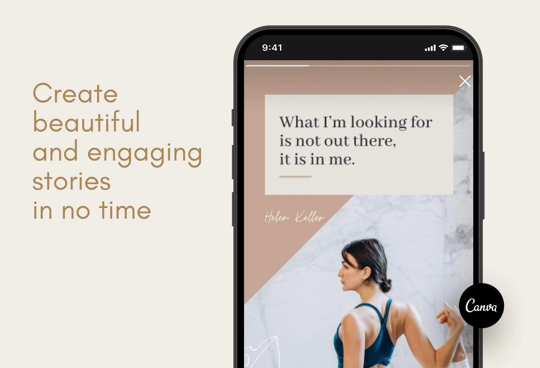 YOGA Elegant 97 Done-for-You Yoga Instagram Stories Fully Editable Canva Templates