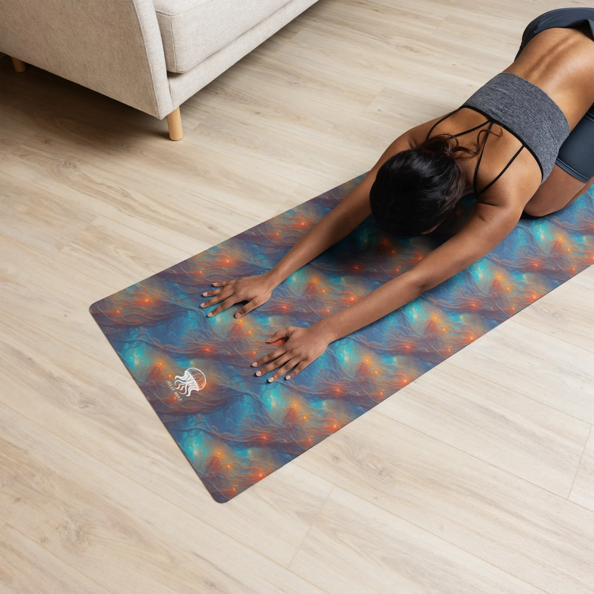Yoga mat - Nebular Nexus