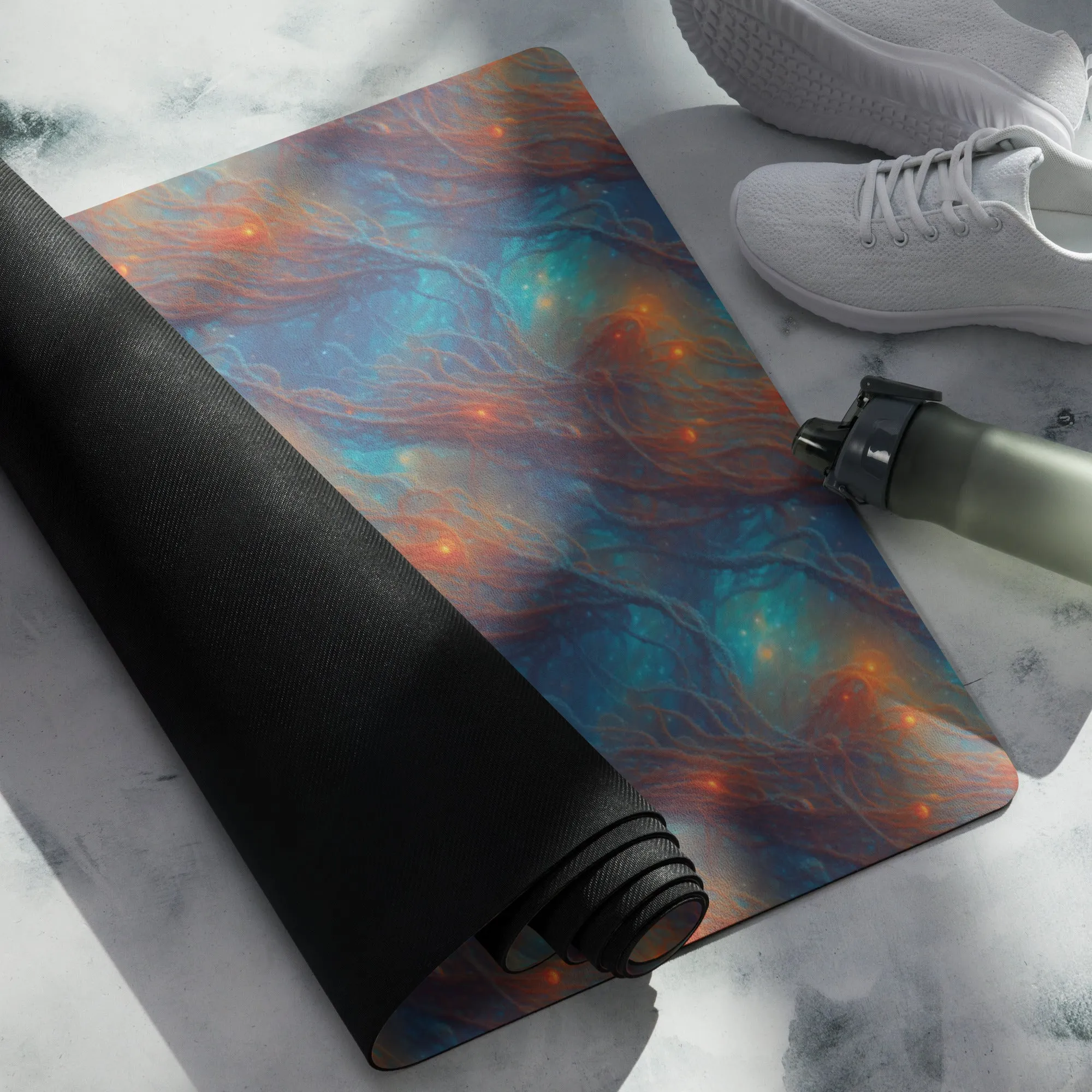Yoga mat - Nebular Nexus