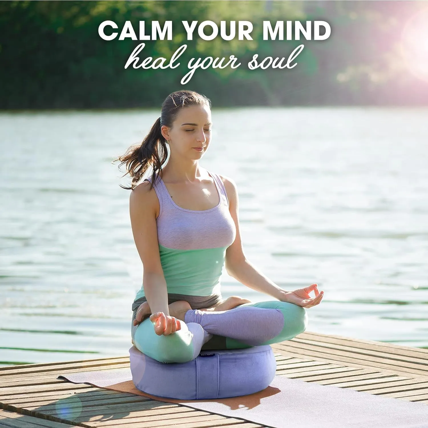 Yoga Meditation Bolster Pillows, Floor Cushions