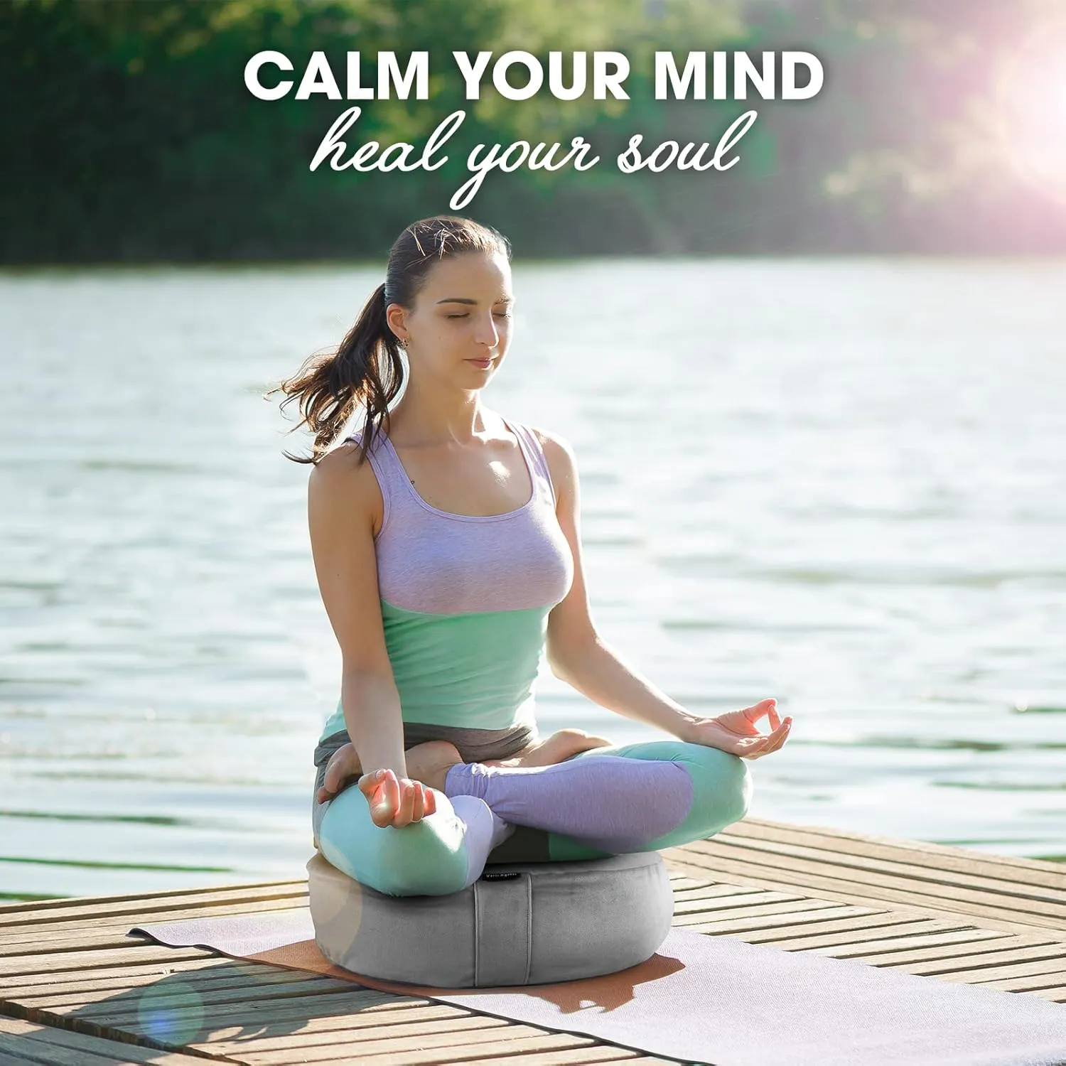 Yoga Meditation Bolster Pillows, Floor Cushions