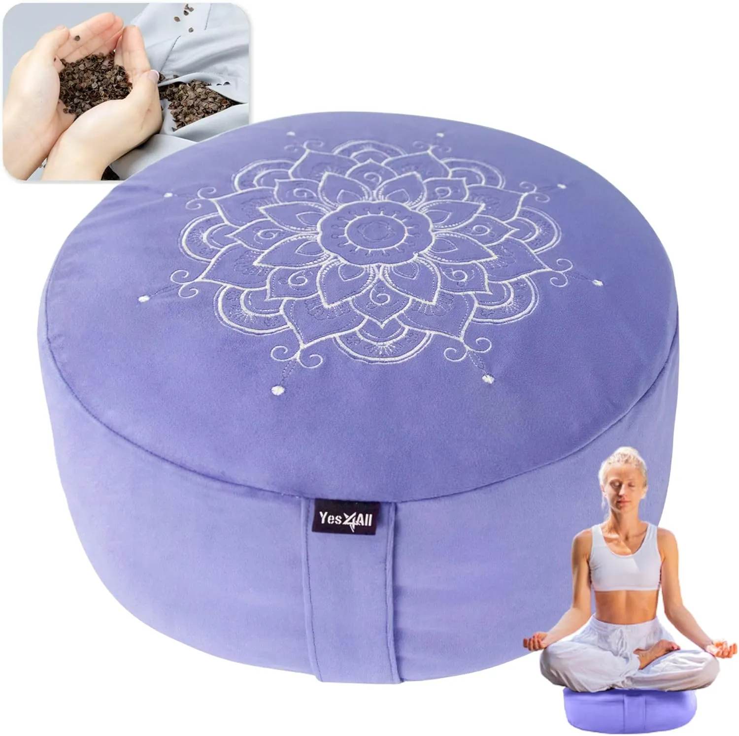 Yoga Meditation Bolster Pillows, Floor Cushions