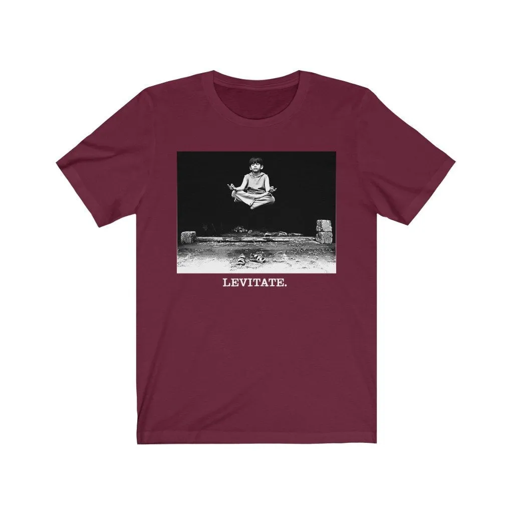 Yoga Shirt - Levitate T-Shirts - Mystic Meditation Shirt - Kriya Yoga