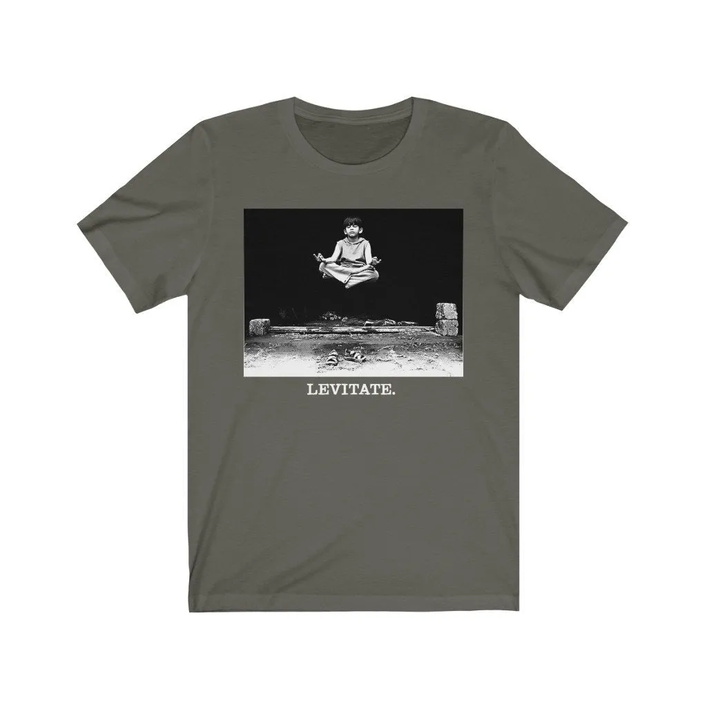 Yoga Shirt - Levitate T-Shirts - Mystic Meditation Shirt - Kriya Yoga