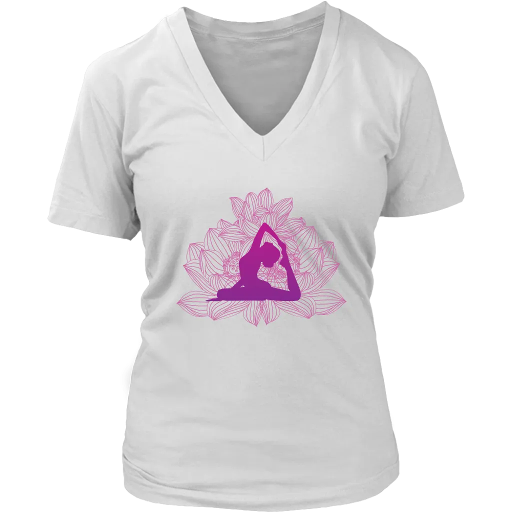 Yoga T-shirt, Meditation Shirt, Gift for Yoga