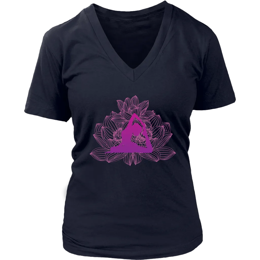 Yoga T-shirt, Meditation Shirt, Gift for Yoga