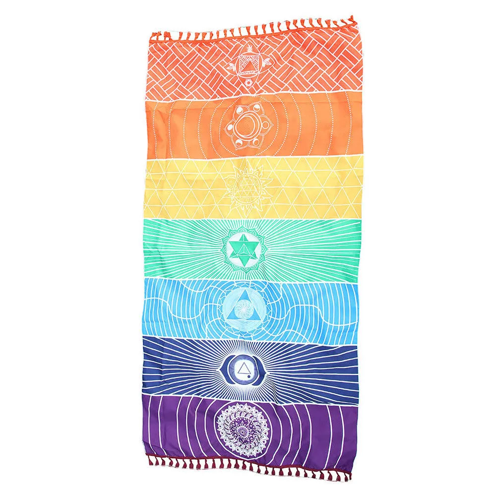 Yoga-Teppich mit den Sieben Chakras – ChakraBalance
