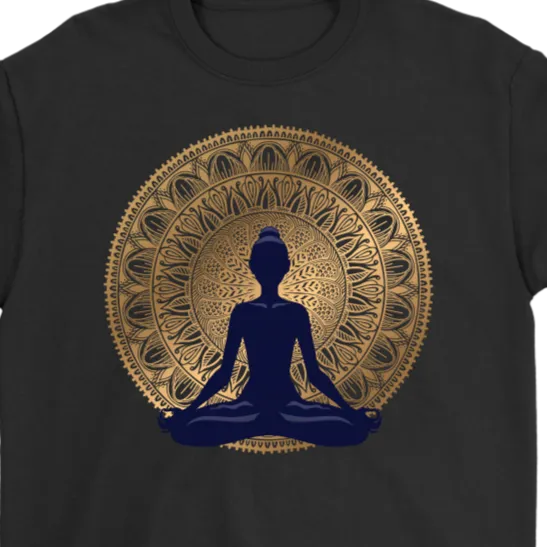 Yoga/Meditation T-shirt, Shirt for Meditation, Gift for Yoga