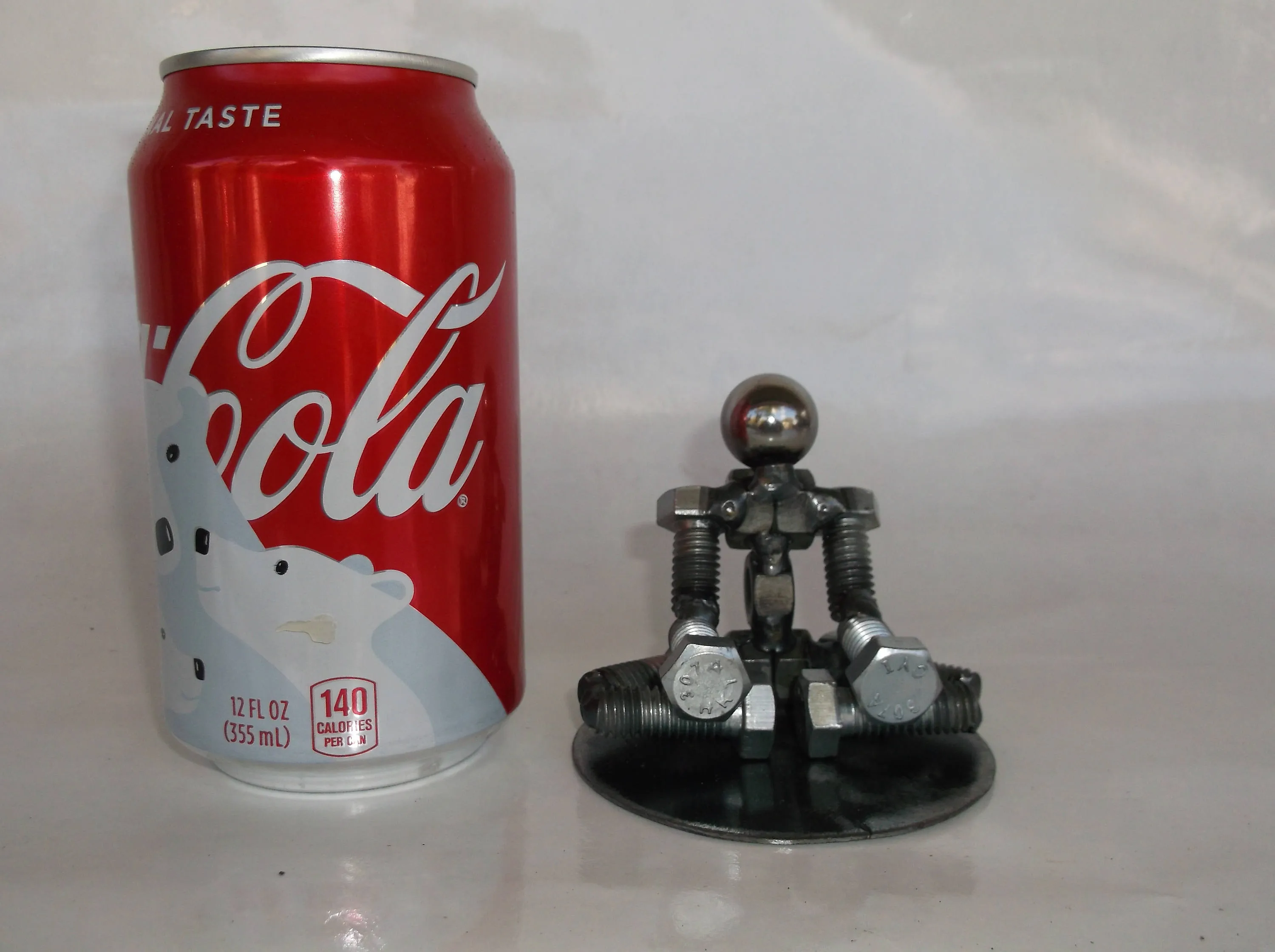 Yogi Metal Bolt Figurine, Yoga, Pilates